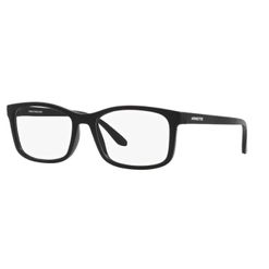 Armação de Óculos de Grau Arnette, modelo AN7235L, cor Preto Fosco, tamanho 57