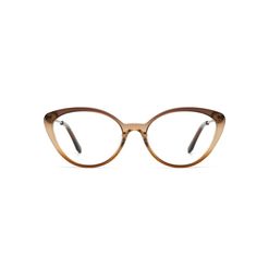 Armação de Óculos de Grau Hit, modelo 1 7002, cor Caramelo Degradê