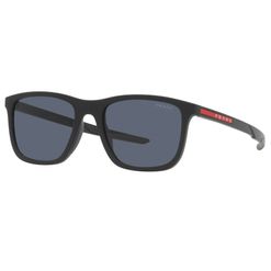 Óculos de sol Prada Linea Rossa, modelo 0PS 10WS, cor DG009R, tamanho 54
