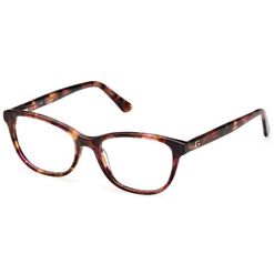 Armação de Óculos de Grau Guess, modelo GU8270, cor Demi Bordô, tamanho 50