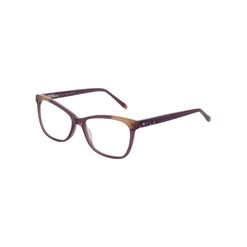 Armação de Óculos de Grau Dii Collection, modelo 1056, cor Demi com Roxo, tamanho 55
