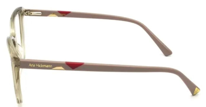 Armação de Óculos de Grau Ana Hickmann, modelo AH60026, cor T01