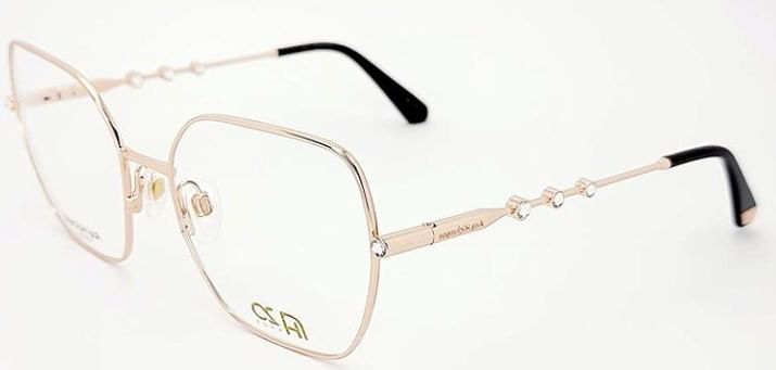 Armacao de Oculos de Grau Ana Hickmann, modelo AH10039 05A, cor 05A