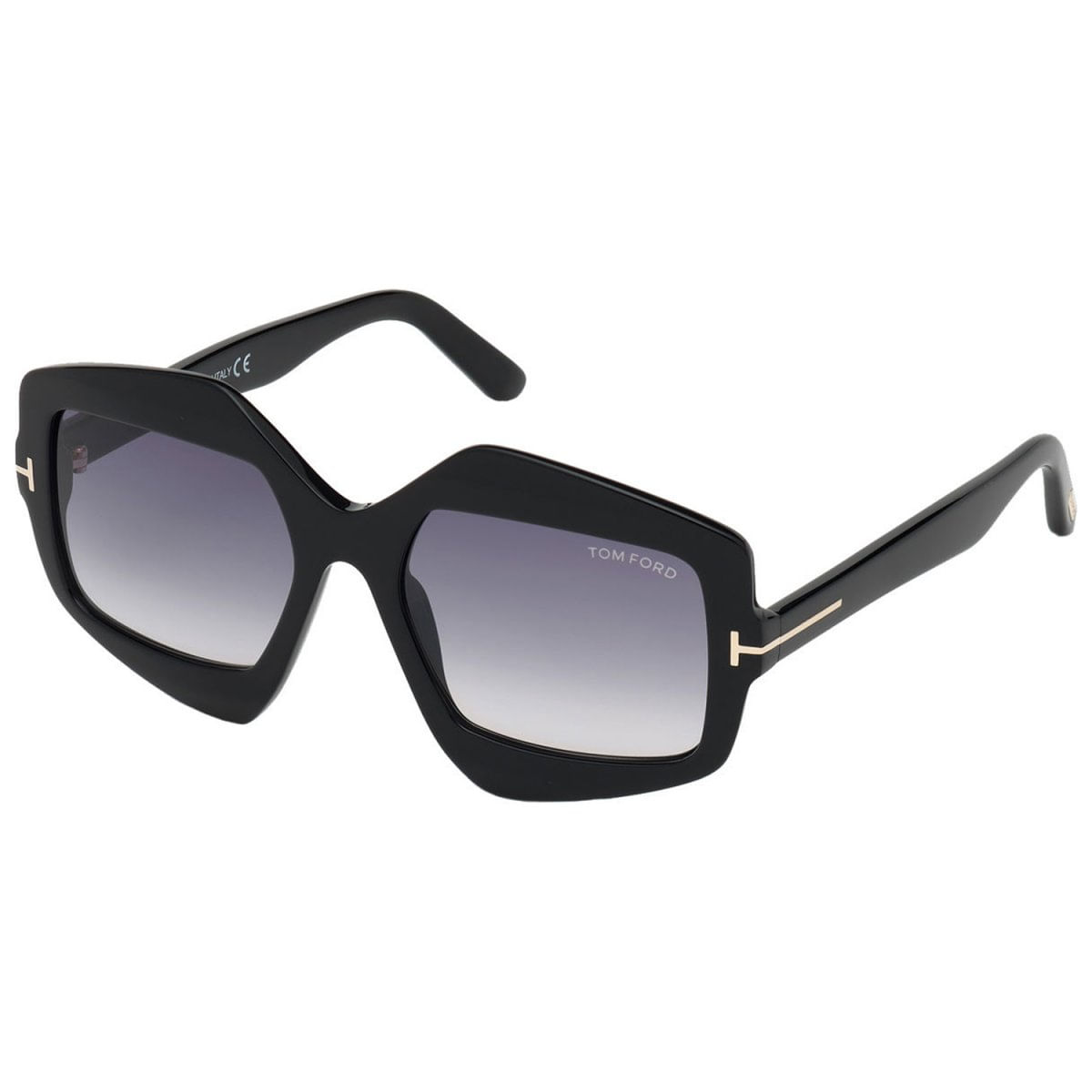 Óculos de sol Tom Ford, modelo FT0789, cor 01B, tamanho 55