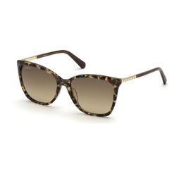 Óculos de sol Swarovski, modelo SK0310, cor 55F, tamanho 55