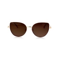 Óculos de Sol  Feminino Hickmann HI3115 Gatinho Marrom