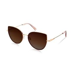Óculos de Sol  Feminino Hickmann HI3115 Gatinho Marrom
