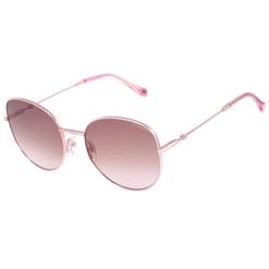 Óculos de Sol  Feminino Hickmann HI30002 Gatinho Rosa