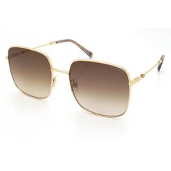 Óculos de Sol  Feminino Hickmann HI30001 Quadrado Marrom