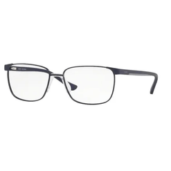 Armação de Óculos de Grau Masculino Platini Retangular P91181 Cor Azul Escuro