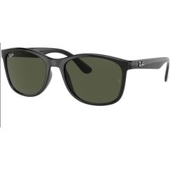 Óculos de sol Ray Ban, modelo RB4374, cor Preto, tamanho 56