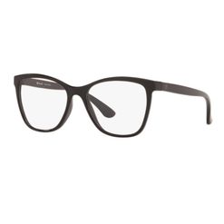 Armação de Óculos de Grau Feminina Tecnol Quadrada TN3070 cor Preto