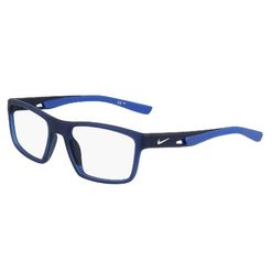 Armação de Óculos de Grau Masculino Nike Quadrado 7015 cor Azul