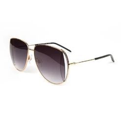 Óculos de Sol  Feminino Hickmann HI3143 Aviador Preto