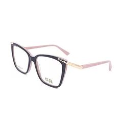 Armação de Óculos de Grau Ana Hickmann, Modelo AH60040, cor A09