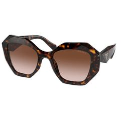Óculos de sol Prada, modelo PR 16WS, cor 2AU6S1, tamanho 53
