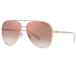 Óculos de sol Michael Kors, modelo 0MK1101B, cor 11086F, tamanho 60