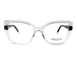 Armação de Óculos de Grau Sabrina Sato, modelo SS160, cor C1, tamanho 54