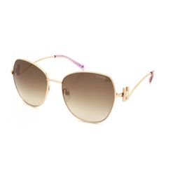 Óculos de Sol  Feminino Hickmann HI30003 Aviador Marrom