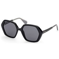 Óculos de sol Max&Co, modelo MO0034, cor 01A, tamanho 55