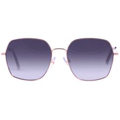 Óculos de Sol  Feminino Hickmann HI3116 Aviador Dourado com Roxo
