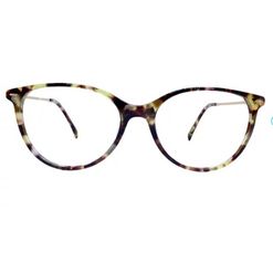 Armação de Óculos de Grau  Feminina Hickmann HI60021 Gatinho Mesclado