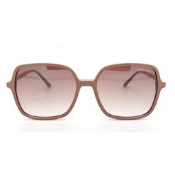 Óculos de Sol  Feminino Hickmann HI9120 Oversized Rosa