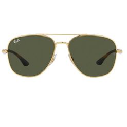 Óculos de sol Ray Ban, modelo RB3683, cor Havana, tamanho 59