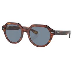 Óculos de sol Ray Ban, modelo RB4399, cor Havana Listrado, tamanho 53