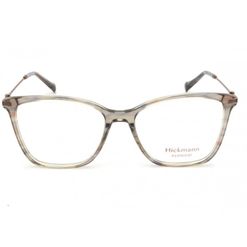 Armação de Óculos de Grau  Feminina Hickmann HI60006 Gatinho Cinza Mesclado