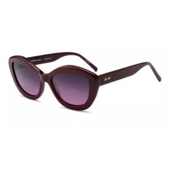 Óculos de sol Ono, modelo ON0013S, cor Bordô, tamanho 54
