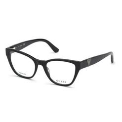 Armação de Óculos de Grau Guess, modelo GU2882, cor 001, tamanho 55