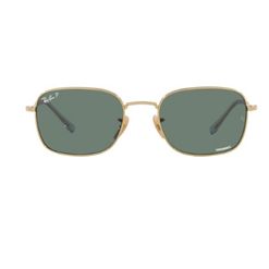 Óculos de sol Ray Ban, modelo RB3706, cor Dourado, tamanho 57