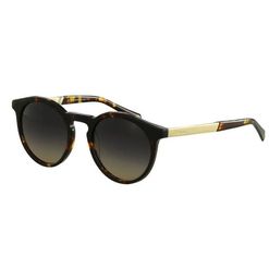 Óculos de Sol  Feminino Hickmann HI3149 Gatinho Preto com Nude