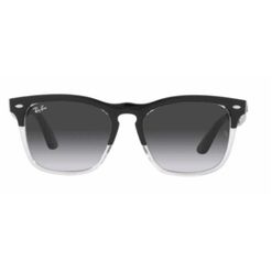 Óculos de sol Ray Ban, Modelo RB4487, cor Preto e Transparente, tamanho 54