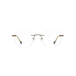 Armação de Óculos de Grau Dii Collection, modelo 4 9011, cor Cobre com Azul, tamanho 54