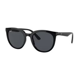 Óculos de sol Ray Ban, modelo RB4383L, cor Preto, tamanho 53