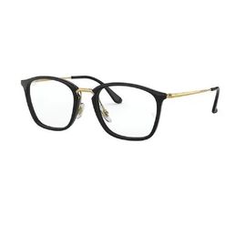 Armação de Óculos de Grau Ray Ban, modelo RX7164, cor 2000, tamanho 52