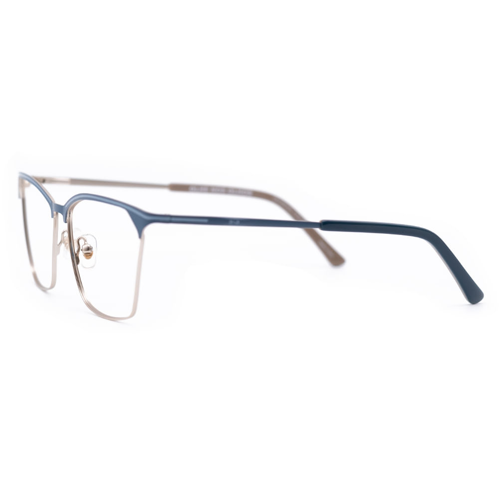 Encontraproduto.com.br - Armação de Óculos de Grau Ono, modelo ON6006, cor Azul, tamanho 56