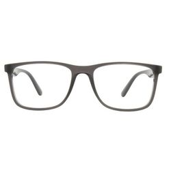 Armação de Óculos de Grau Ray Ban, modelo RX7203L, cor Cinza escuro, tamanho 56