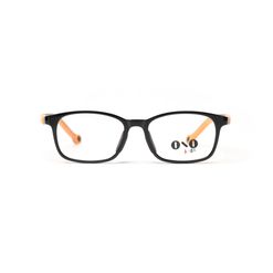 Armação de Óculos de Grau Infantil Ono Retangular ON0022I cor Preto/Laranja