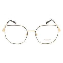 Armação de Óculos de Grau  Feminina Hickmann HI10012 Quadrado Dourado