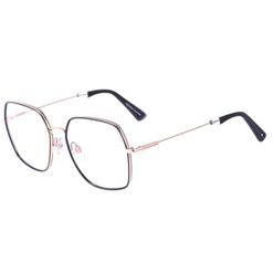 Armação de Óculos de Grau  Feminina Hickmann HI1139N Quadrado Preto