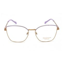 Armação de Óculos de Grau  Feminina Hickmann HI10008 Gatinho Dourado