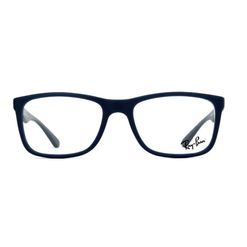 Armação de Óculos de Grau Ray Ban, modelo RX7027L, cor Azul Fosco, tamanho 54
