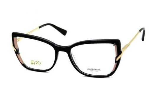 アルマンド Armação de Óculos de Grau Ana Hickmann, Modelo AH60058, cor A02