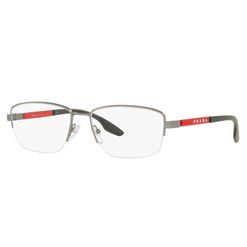 Armação de Óculos de Grau Prada Linea Rossa, modelo 0PS 51OV, cor 7CQ1O1, tamanho 56