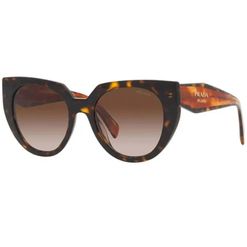 Óculos de sol Prada, modelo PR 14WS, cor 2AU6S1, tamanho 52