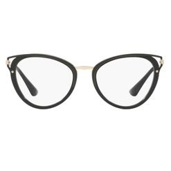 Armação de Óculos de Grau Prada, modelo PR 53UV, cor 1AB1O1, tamanho 52