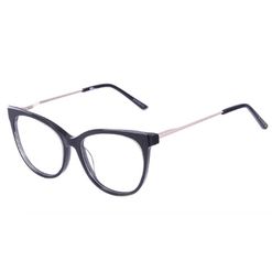 Armação de Óculos de Grau Evoke, modelo EVK RX55, cor H01